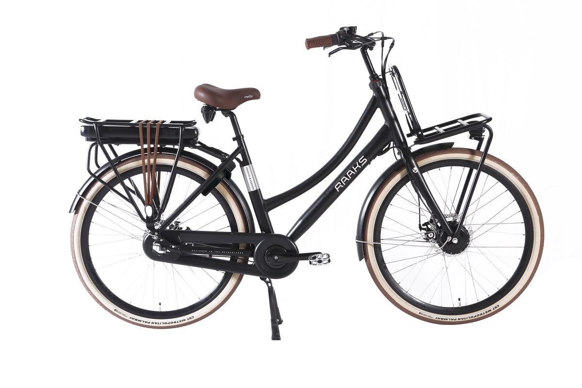 Raaks Hudson E-Bike Transportfahrrad Praktisch, Komfortabel und Zuverlässig