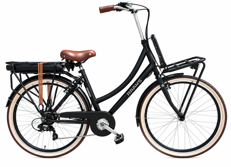 Raaks Moxy Electric Transport Bike Shimano 7-Speed, Practical, Comfortable and Reliable