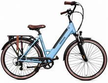 Raaks Eton Elektrische damesfiets achtermotor & Shimano 7 versnellingen